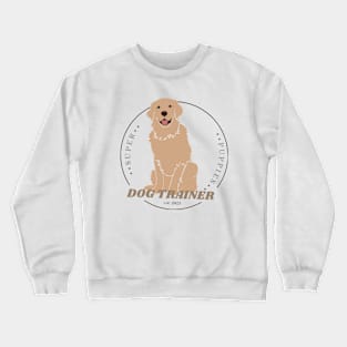 Golden Retriever Trainer Crewneck Sweatshirt